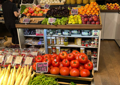 Produce Stall at Mercado Vitoria-Gastei